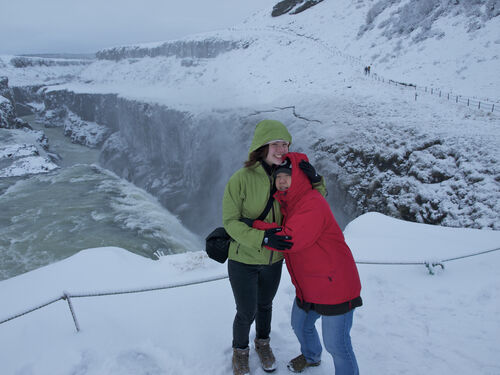 Rosana doesn't like heights.