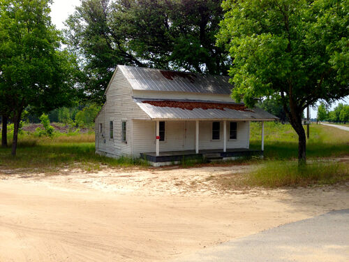 Old slave quarters, maybe.