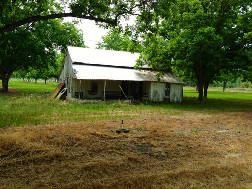 Old slave quarters, maybe.
