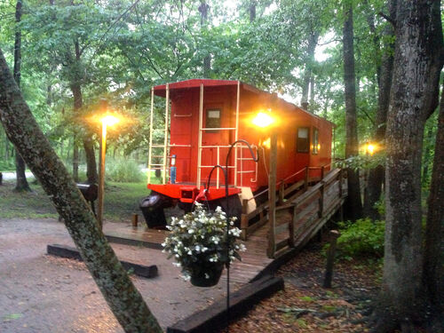 Couldn't convince Bill and John to cough up an extra $20 to stay in the caboose. Should have just paid for it myself.