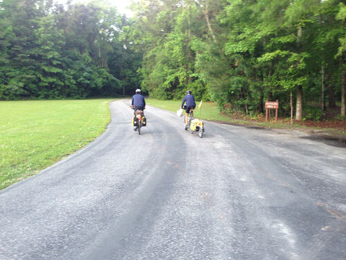Bill and John continue on to the outer banks.