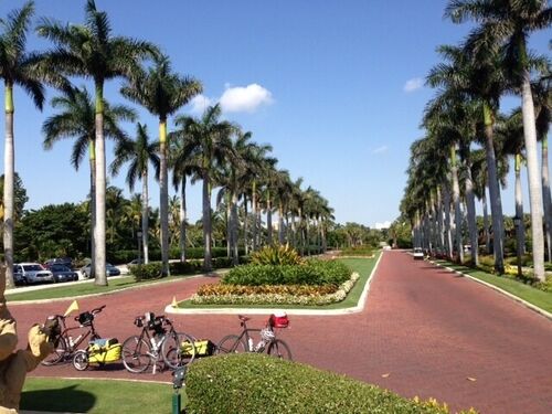 Palm Beach country club.