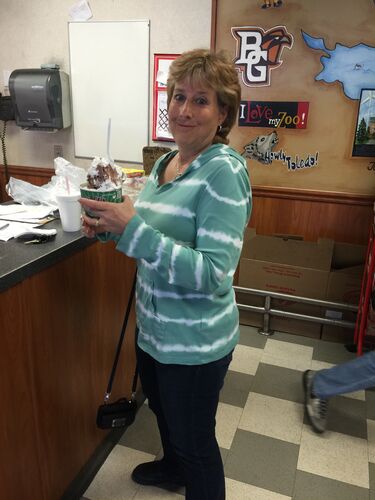 Jenny like that Tofts ice cream.