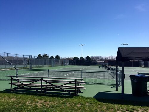 But they have a fancy new set of tennis courts.