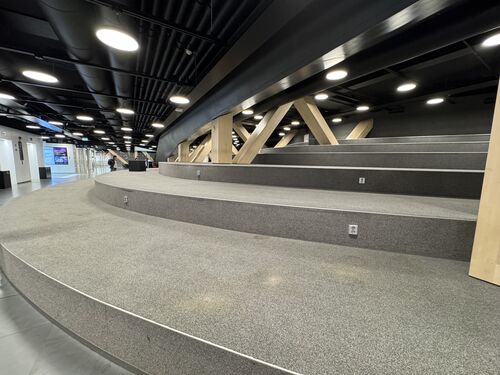 Oodi: maker space floor