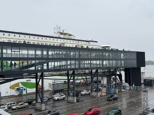 The new Ferry Terminal