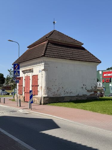 Valga, at the border