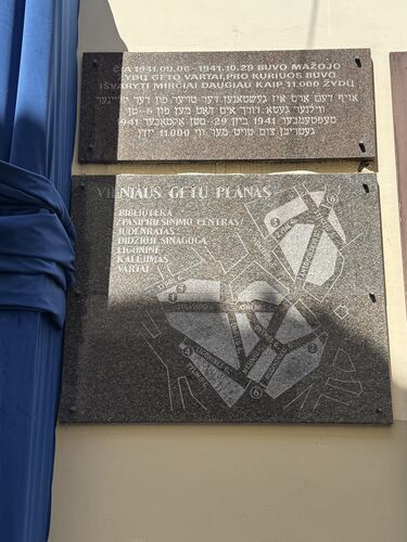 Marking the Jewish Ghettos that were