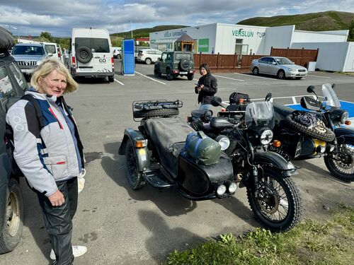 Soviet WW-II-model motorcycle trikes