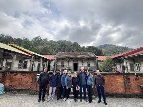 In front of the Ancestor Hall