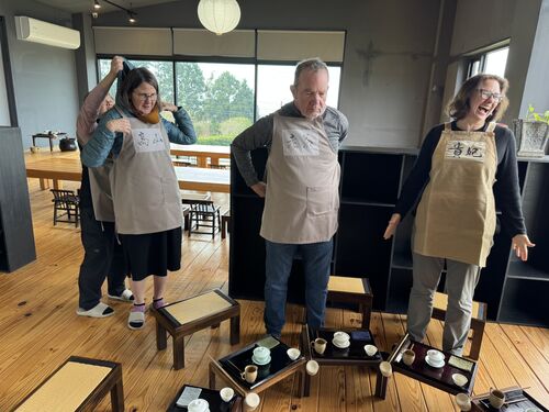 No one mentioned aprons!