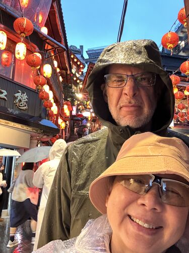 Jiufen:  Pete says, too many people