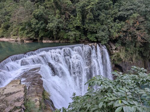 Shifen waterfall