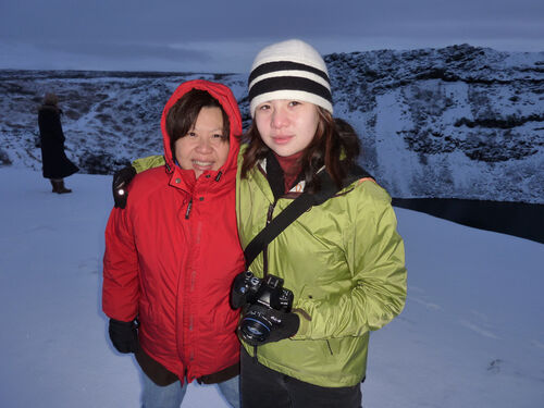 Rosana and Blue at Kerio.