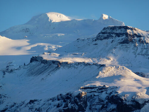 Mountains near Vik.