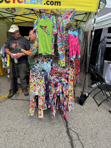 Somewhere, Bill and Barb confer on the possibility of buying new spandex.