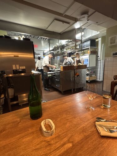 View from our table at Nolla