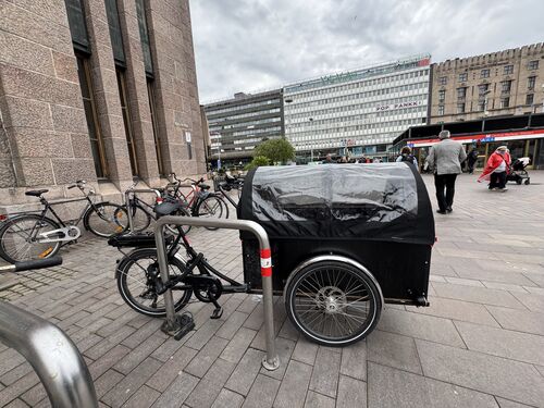 Helsinki street scene