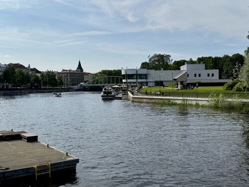 Nice river walk