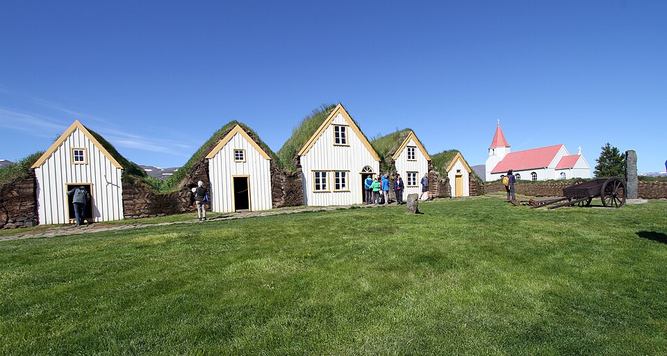 Glaumbær turf farm — the north's grass-roofed time capsule