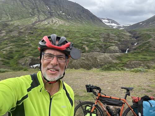 Beautiful setting at the top of the pass