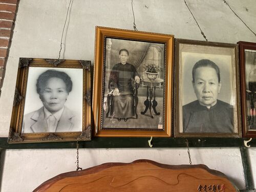 Picture on the left is of my grandmother, last matriarch 