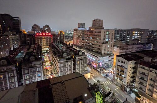 View of the neighborhood from Chau-Wen's window